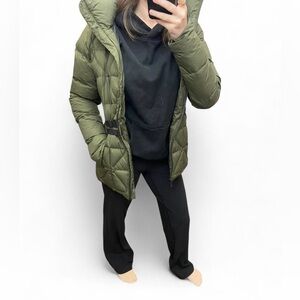 The North Face Forest Green Quilted Jacket